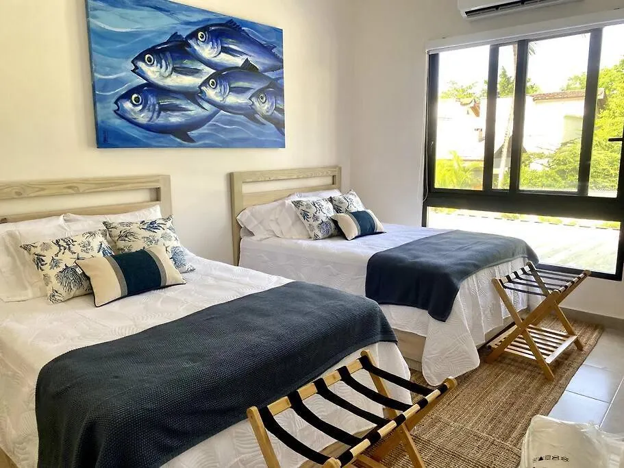 Luxury Villa With Kitchen And Housekeeping Services, Private Pool, Beach In An Exclusive Residential Area Las Terrenas