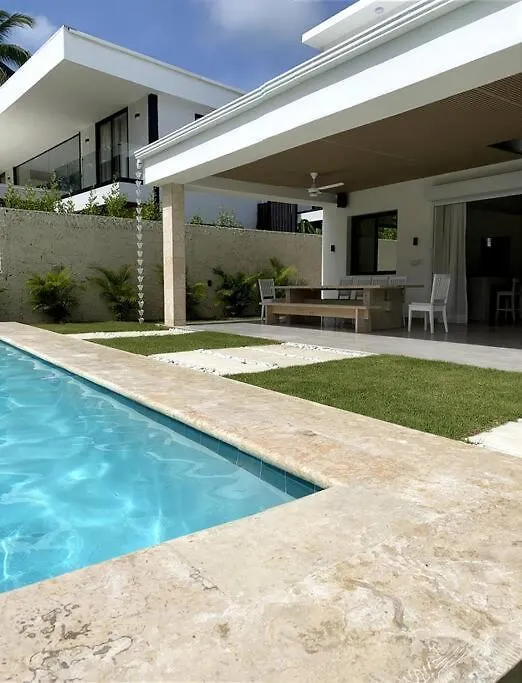 Luxury Villa With Kitchen And Housekeeping Services, Private Pool, Beach In An Exclusive Residential Area Las Terrenas Dominican Republic