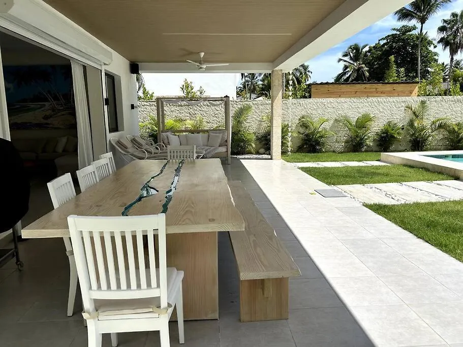 Luxury Villa With Kitchen And Housekeeping Services, Private Pool, Beach In An Exclusive Residential Area Las Terrenas Dominican Republic