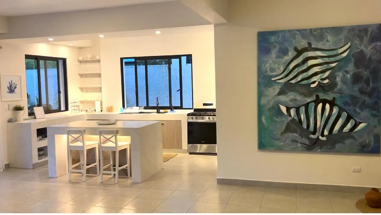 Luxury Villa With Kitchen And Housekeeping Services, Private Pool, Beach In An Exclusive Residential Area Las Terrenas