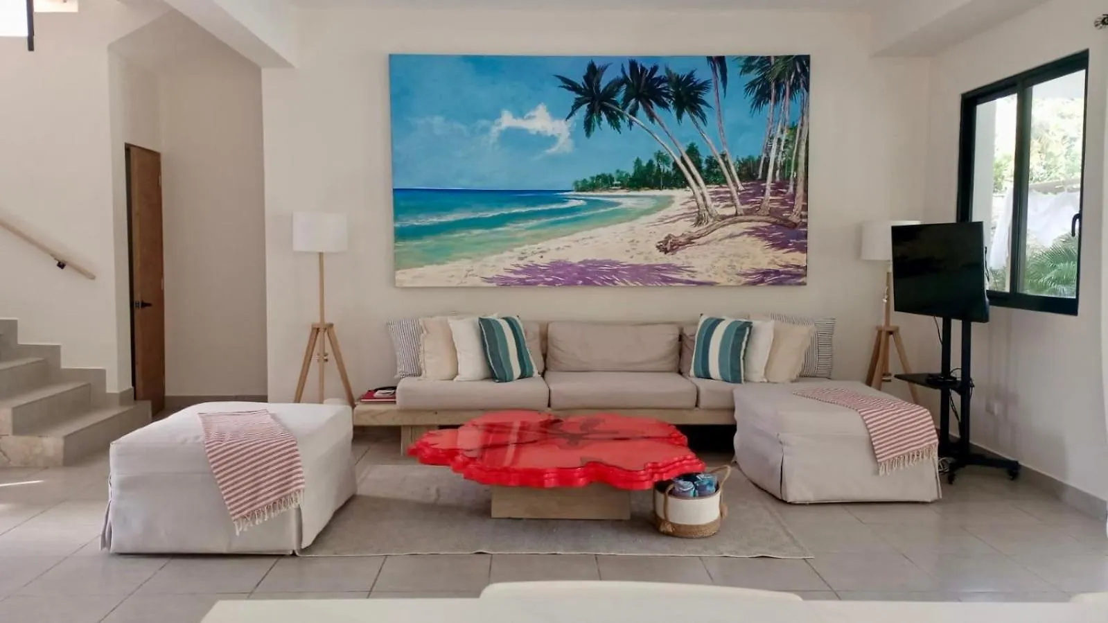 Luxury Villa With Kitchen And Housekeeping Services, Private Pool, Beach In An Exclusive Residential Area Las Terrenas