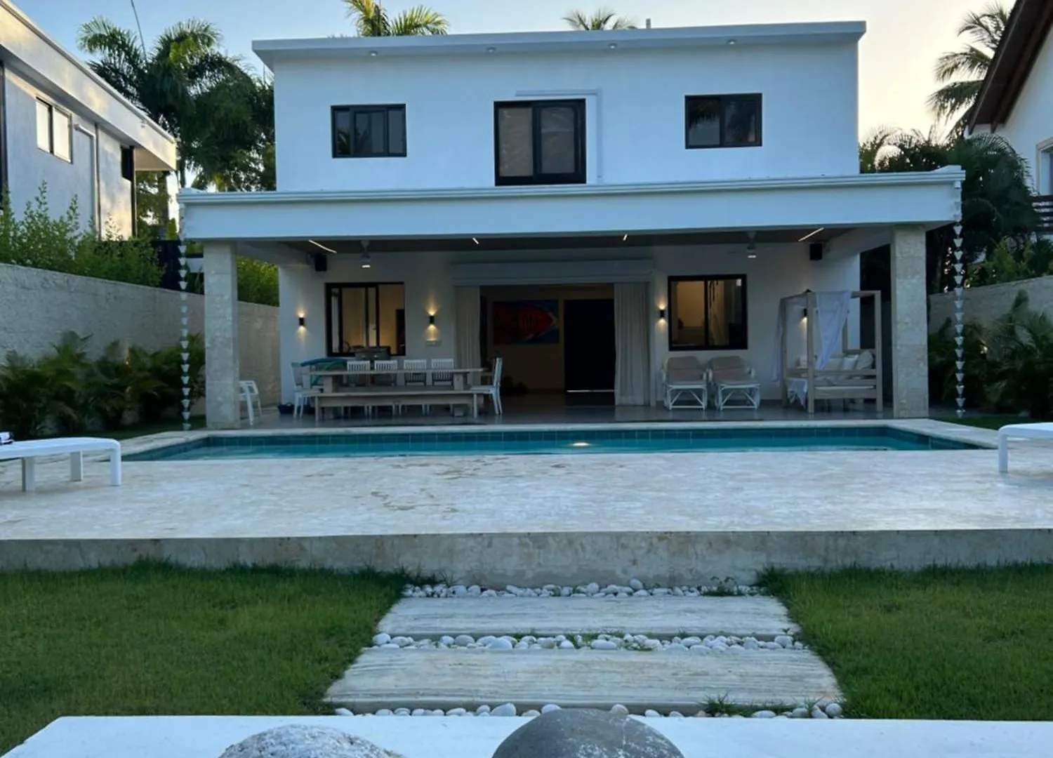 Luxury Villa With Kitchen And Housekeeping Services, Private Pool, Beach In An Exclusive Residential Area Las Terrenas Dominican Republic